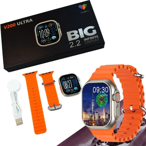 ساعة V200 Ultra الذكية